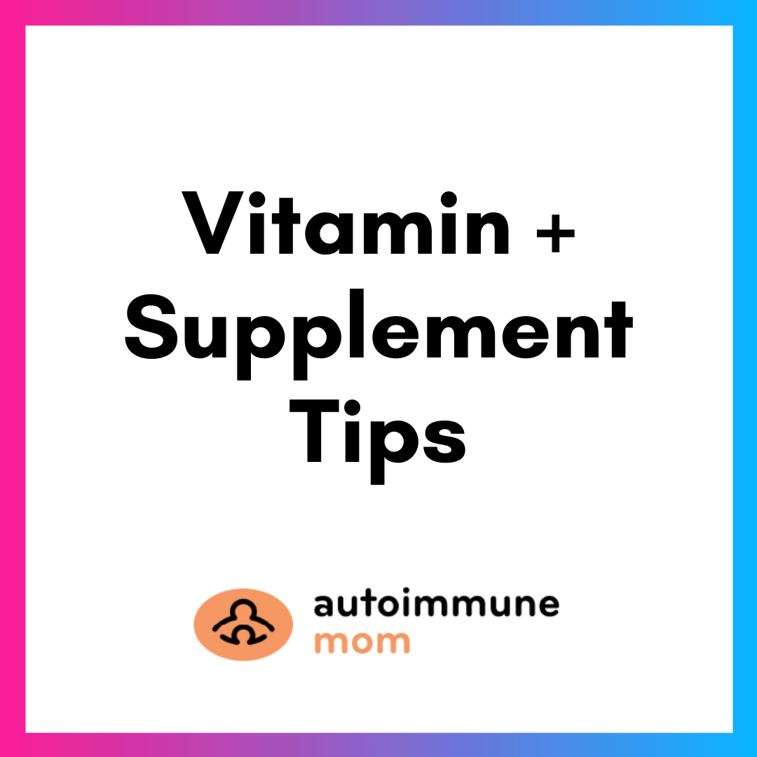 Am Vitamin Supplement Tips