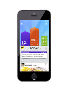 Jawbone UP app for smartphone