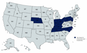 Tariff map updated